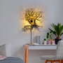 Opviq Tree Man Lámpara de pared negra